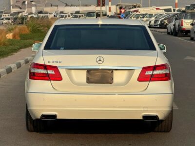 2013 Mercedes-Benz E-Class E 350 White Automatic