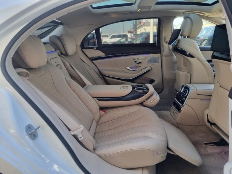 MERCEDES-BENZ S 560 WHITE 2018 Petrol A/T