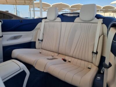 MERCEDES-BENZ E 400 RED 2018 Petrol