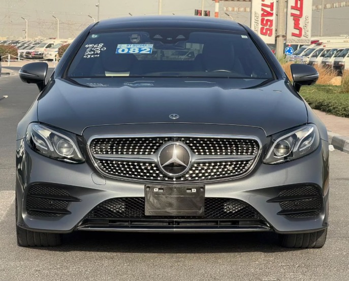 MERCEDES-BENZ E450 V6 Coupe Grey AUCTION GRADE 4.5/B
