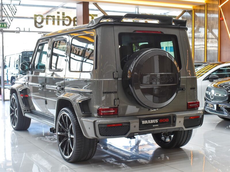 Mercedes Benz G800 Brabus Nardo Grey 4.0L Bi-Turbo V8 Engine