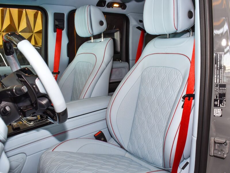 Mercedes Benz G800 Brabus Nardo Grey 4.0L Bi-Turbo V8 Engine