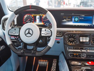 Mercedes Benz G800 Brabus Nardo Grey 4.0L Bi-Turbo V8 Engine