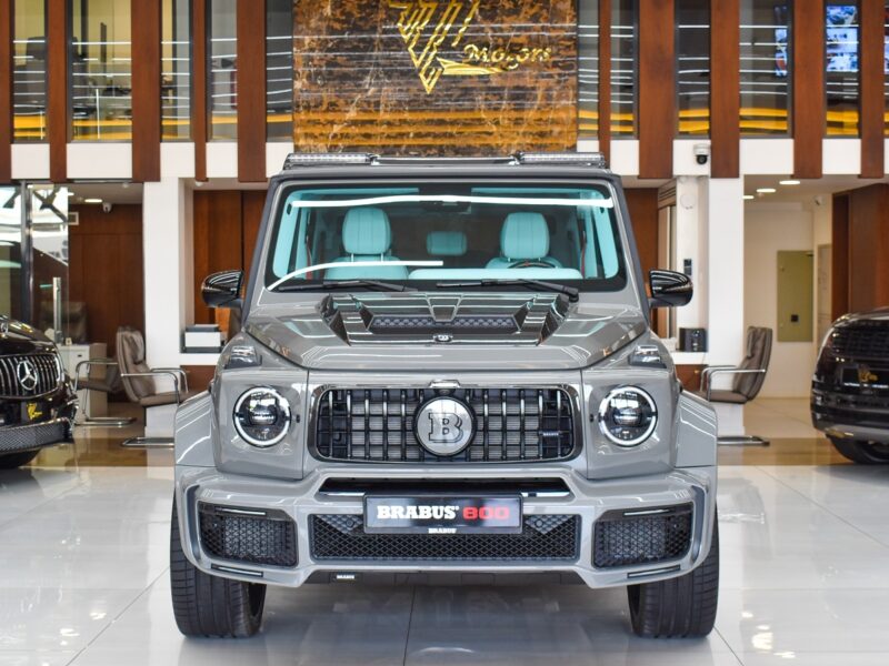 Mercedes Benz G800 Brabus Nardo Grey 4.0L Bi-Turbo V8 Engine