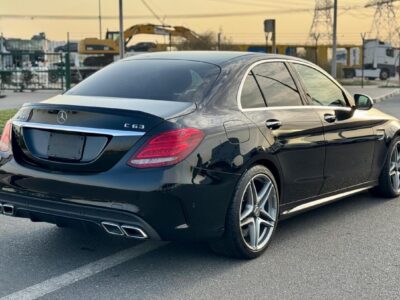 Black MERCEDES-Benz c 63 BLACK 2016 A/T Petrol