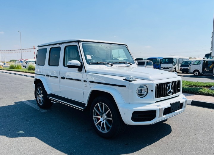 2024 MERCEDES-BENZ G 63 White CHASSIS GUARANTEE FULL OPTION