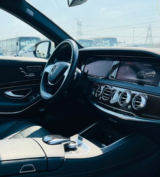 2015 MERCEDES-BENZ S 400 h White CHASSIS GUARANTEE