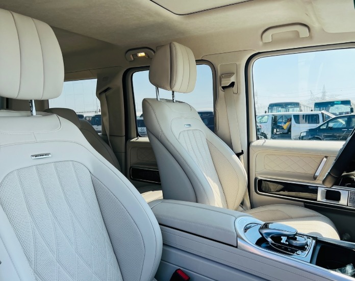 2024 MERCEDES-BENZ G 63 White CHASSIS GUARANTEE FULL OPTION