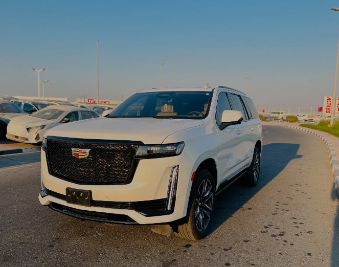 2023 CADILLAC ESCALADE 600 White FULL OPTION CHASSIS GUARANTEE