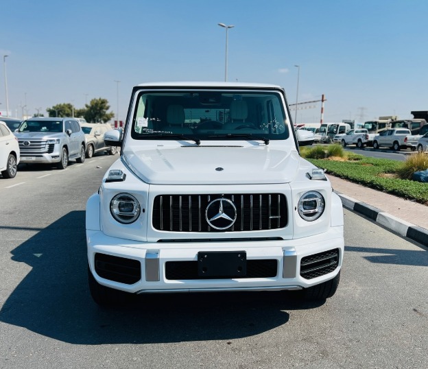 2024 MERCEDES-BENZ G 63 White CHASSIS GUARANTEE FULL OPTION