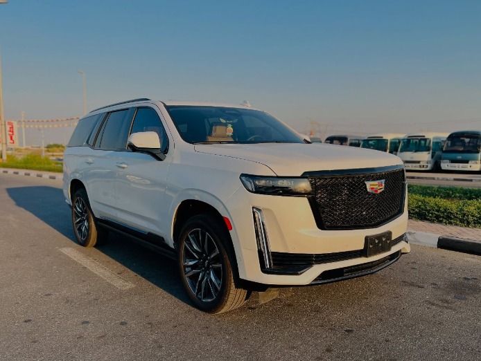 2023 CADILLAC ESCALADE 600 White FULL OPTION CHASSIS GUARANTEE
