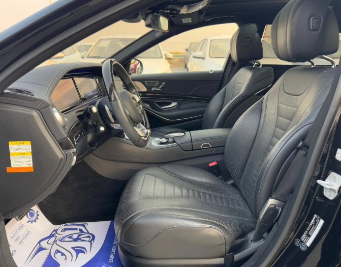 2017 Mercedes-Benz S550 4.7-liter Biturbo V8 Engine Black