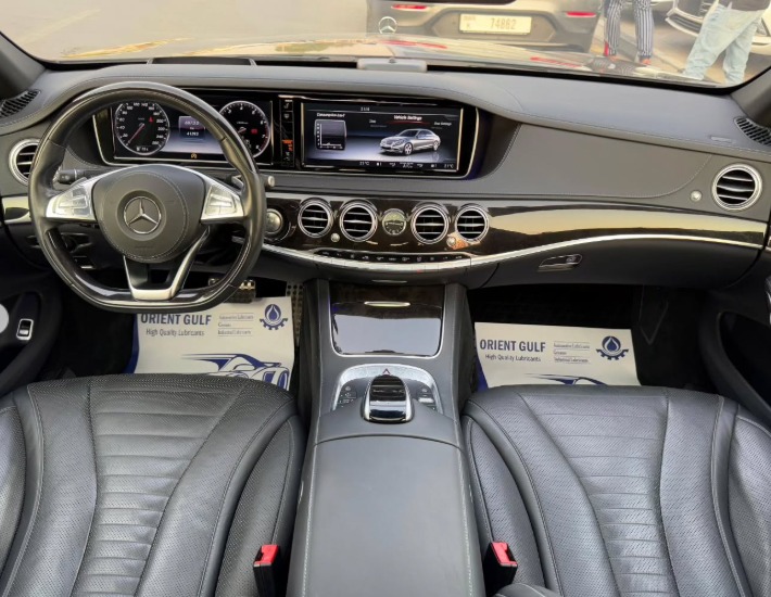 2017 Mercedes-Benz S550 4.7-liter Biturbo V8 Engine Black