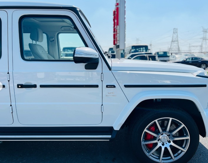2024 MERCEDES-BENZ G 63 White CHASSIS GUARANTEE FULL OPTION