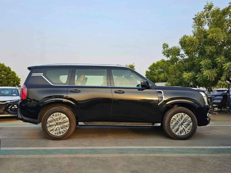 2026 Nissan Patrol SE PLATINUM 3.8L V6 FULL OPTION Black