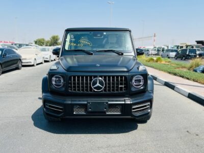 2019 MERCEDES BENZ G 63 Matte Black-Beige FULL OPTION
