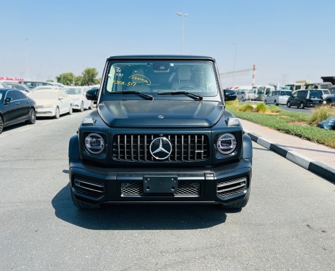 2019 MERCEDES BENZ G 63 Matte Black-Beige FULL OPTION