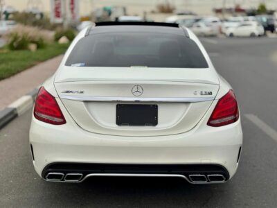 MERCEDES-BENZ C 63 WHITE-RED 2016 Petrol A/T