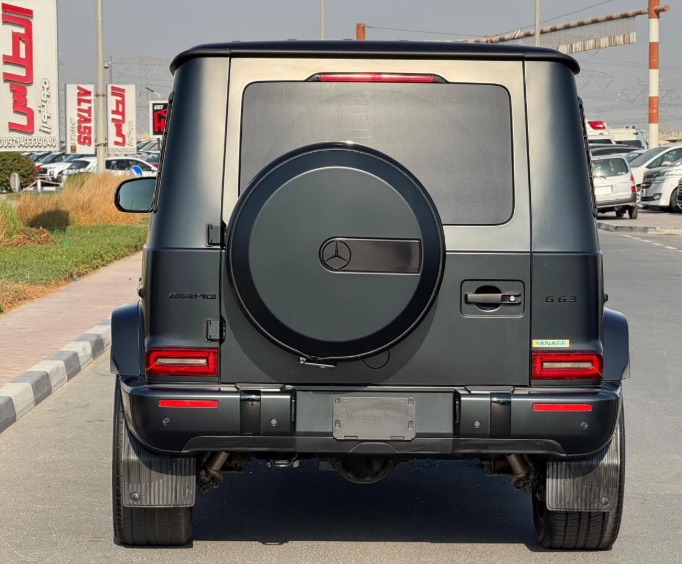 2022 MERCEDES BENZ G63 AMG V8 Black-Beige AUCTION GRADE 4.5/B