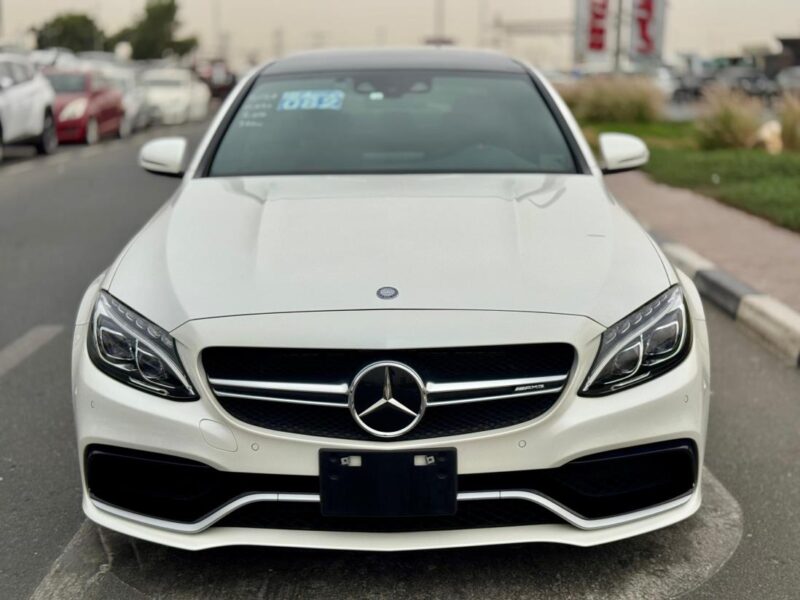 MERCEDES-BENZ C 63 WHITE-RED 2016 Petrol A/T