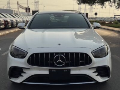 2023 MERCEDES BENZ E53 AMG V6 White AUCTION GRADE 4.5/B