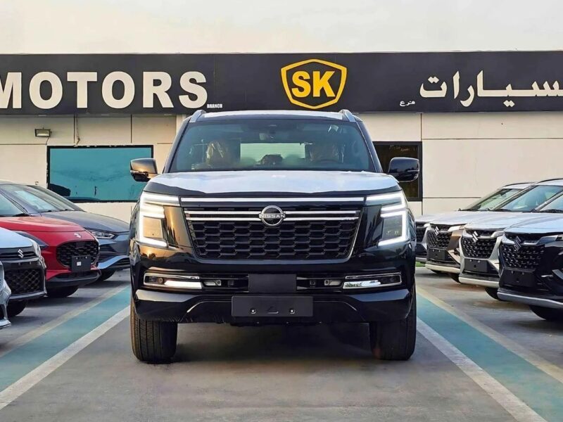 2026 Nissan Patrol SE PLATINUM 3.8L V6 FULL OPTION Black