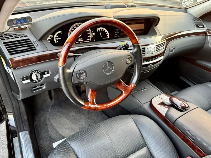 2007 Mercedes-Benz S-Class S 600L Black Clean Title Excellent Condition