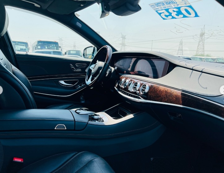 2019 MERCEDES BENZ S 450 Silver-Black CHASSIS GUARANTEE