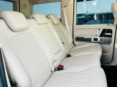 2019 MERCEDES BENZ G 63 Matte Black-Beige FULL OPTION