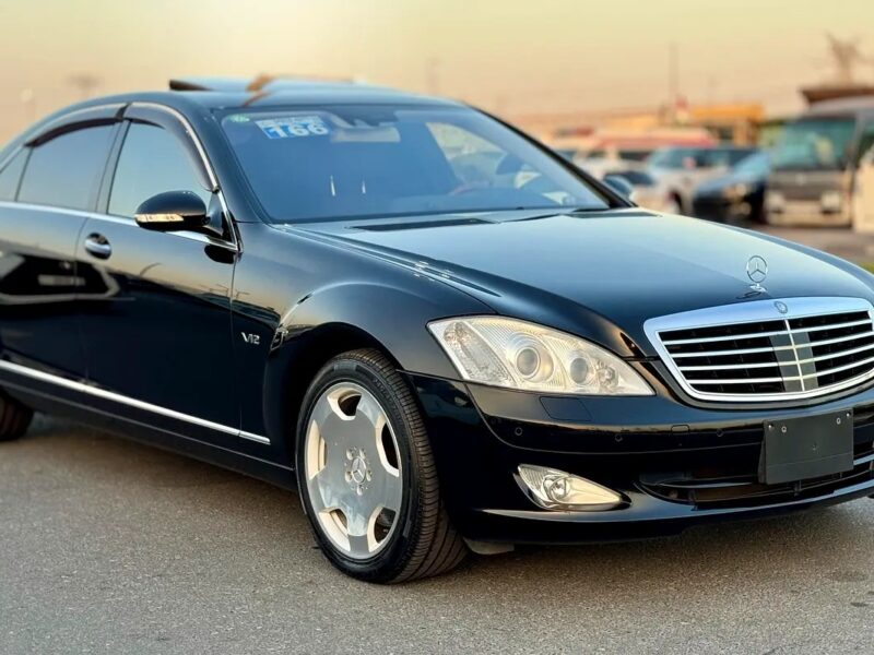 2007 Mercedes-Benz S-Class S 600L Black Clean Title Excellent Condition