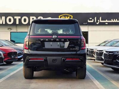 2026 Nissan Patrol SE PLATINUM 3.8L V6 FULL OPTION Black