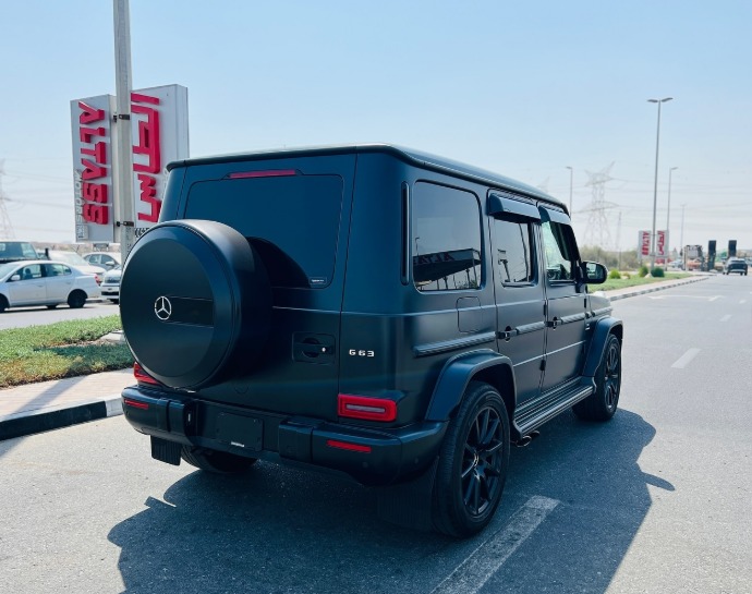 2019 MERCEDES BENZ G 63 Matte Black-Beige FULL OPTION