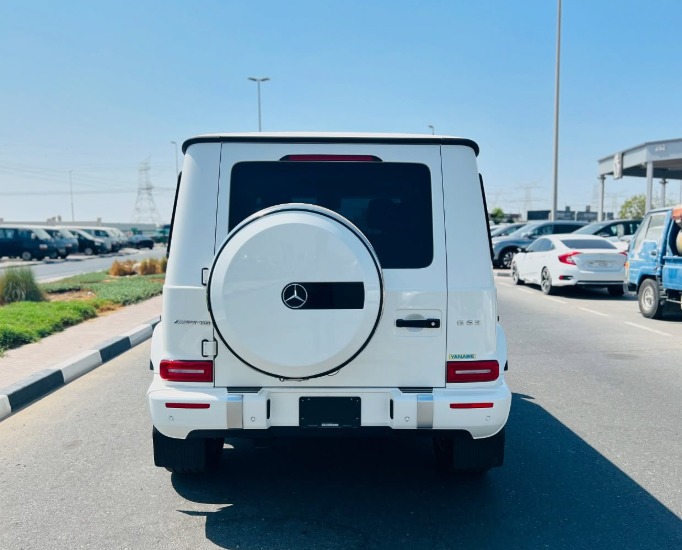 2021 MERCEDES BENZ G 63 White-Beige FULL OPTION