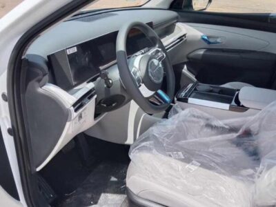 New 2025 Hyundai Tucson 1.6L Turbocharged Engine White