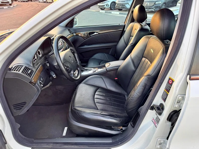 2003 Mercedes-Benz E-Class E 55 AMG White Sedan Automatic