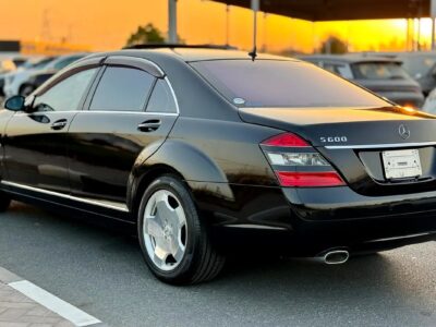 2007 Mercedes-Benz S-Class S 600L Black Clean Title Excellent Condition