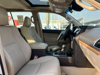 2022 Toyota Prado Adventure V6 4.0L White-Beige