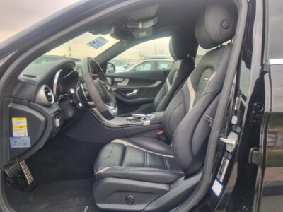 MERCEDES-BENZ C63S 4.0-liter twin-turbocharged V8 Engine BLACK 2016