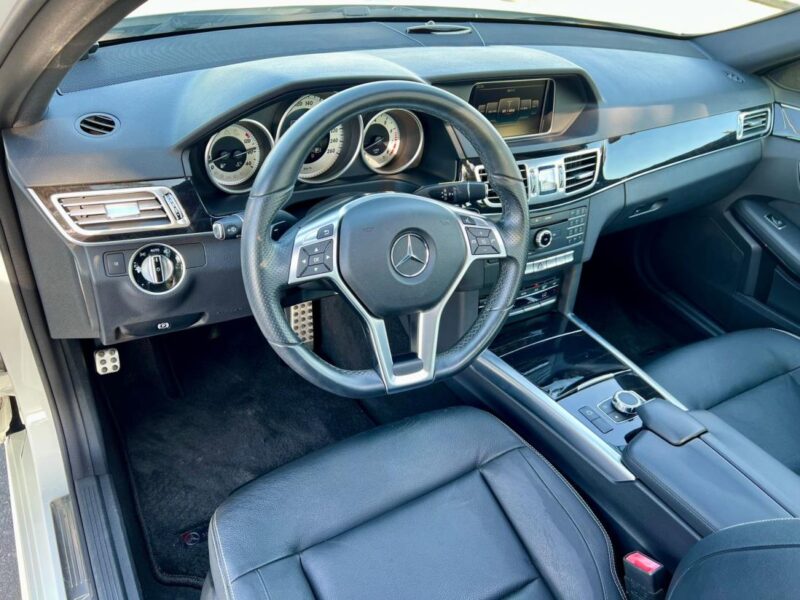 MERCEDES-BENZ E300 2.0-liter Turbocharged 4-Cylinder WHITE 2016