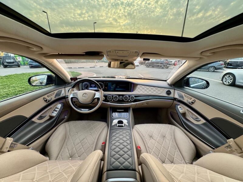 MERCEDES-BENZ S 600 6.0L V12 BLUE BEIGE 2016 A/T Petrol