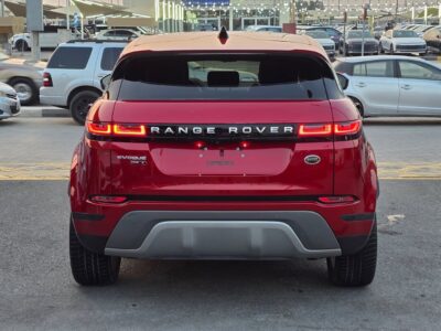 Land Rover Range Rover Evoque Model 2020 Red-Black