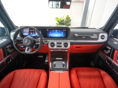 2025 Mercedes-Benz G-Class G 63 AMG Carbon Fiber V8 4.0L Black Red