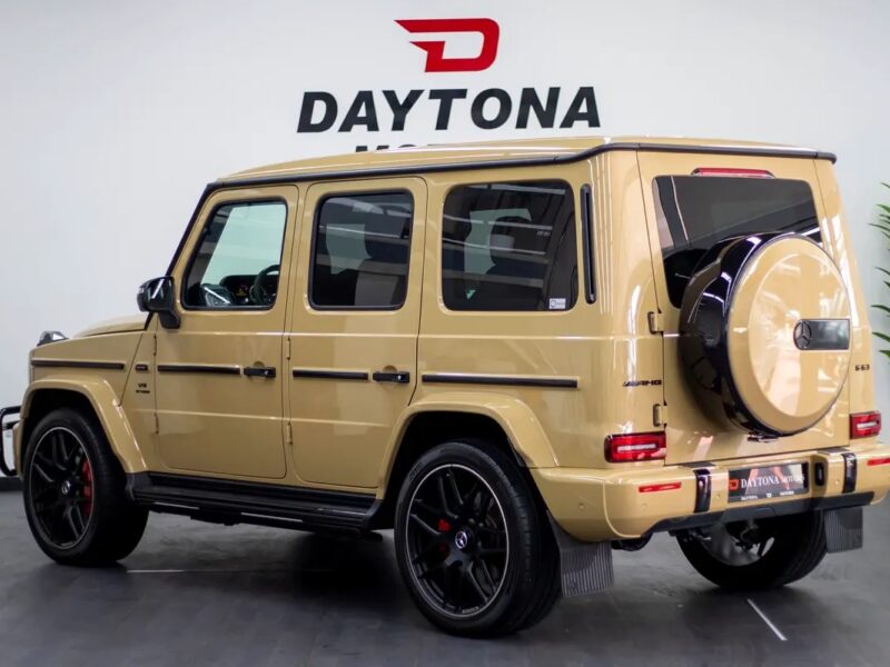 2023 Mercedes-Benz G-Class G 63 AMG SUV Beige White