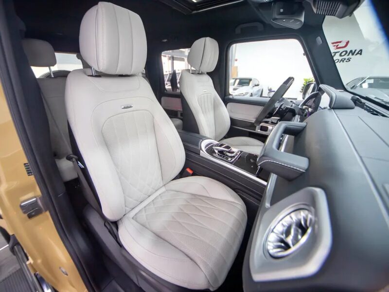 2023 Mercedes-Benz G-Class G 63 AMG SUV Beige White