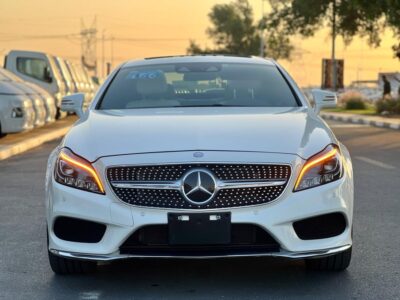 MERCEDES-BENZ CLS 400 3.0-Liter Biturbo V6 WHITE BEIGE 2016