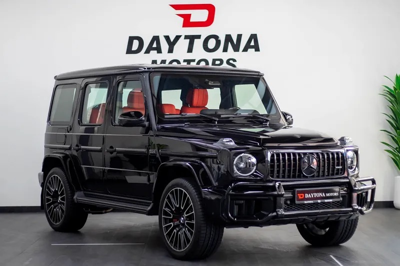 2025 Mercedes-Benz G-Class G 63 AMG Carbon Fiber V8 4.0L Black Red