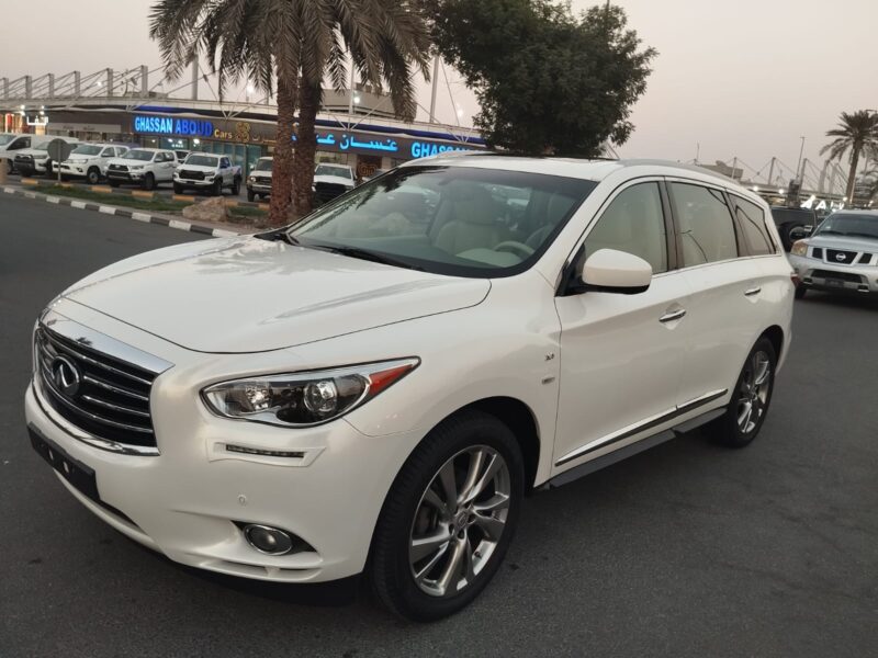 2014 Infiniti QX60 3.5L Engine V6 SUV White Beige