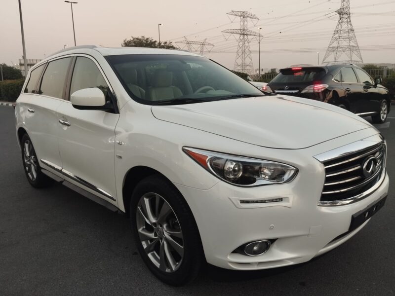 2014 Infiniti QX60 3.5L Engine V6 SUV White Beige