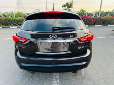 2018 Infiniti QX70 3.7L V6 Engine SUV Black Brown