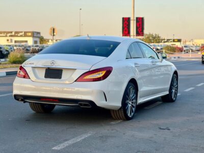 MERCEDES-BENZ CLS 400 3.0-Liter Biturbo V6 WHITE BEIGE 2016